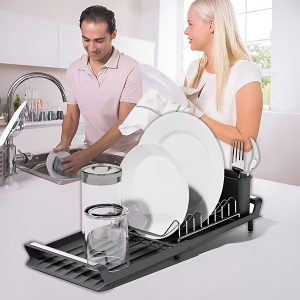 Išplečiama indų džiovinimo lentyna | PLATERACK