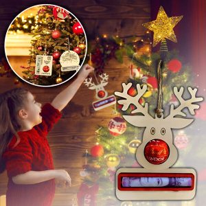 Kalėdinės dekoracijos su pinigų spaustuku (3 vnt.) | ORNATASTIC