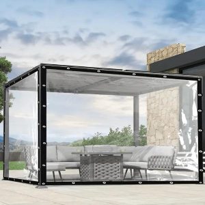 Terasos uždangalas – Pastatomas per 5 minutes, be gręžimo | COVERKA