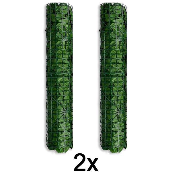 2x Dirbtinių lapų tvorelė-uždanga | LEAFPANEL