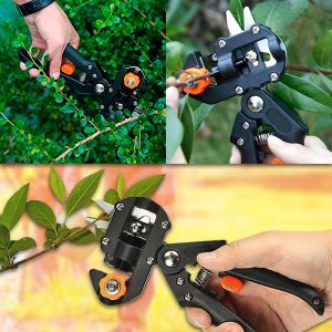 Profesionalios 2-in-1 Genėjimo ir Skiepijimo Žirklės | MASTERCUT