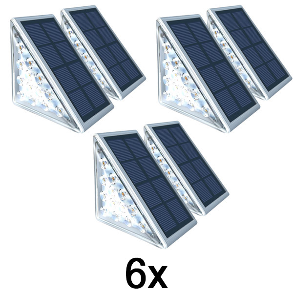 3x Vandeniui atspari saulės lempa (2 vnt.) | LUMOSTEP