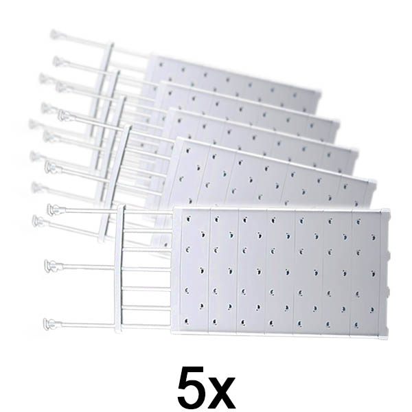 5x Išplečiamas lentynų stelažas | SHELFEXPEND